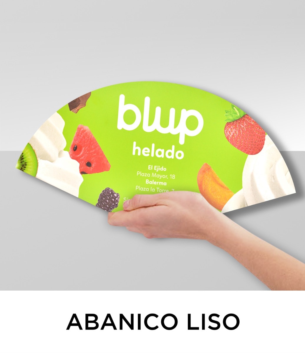 Abanicos personalizados, abanicos impresos, abanico personalizado