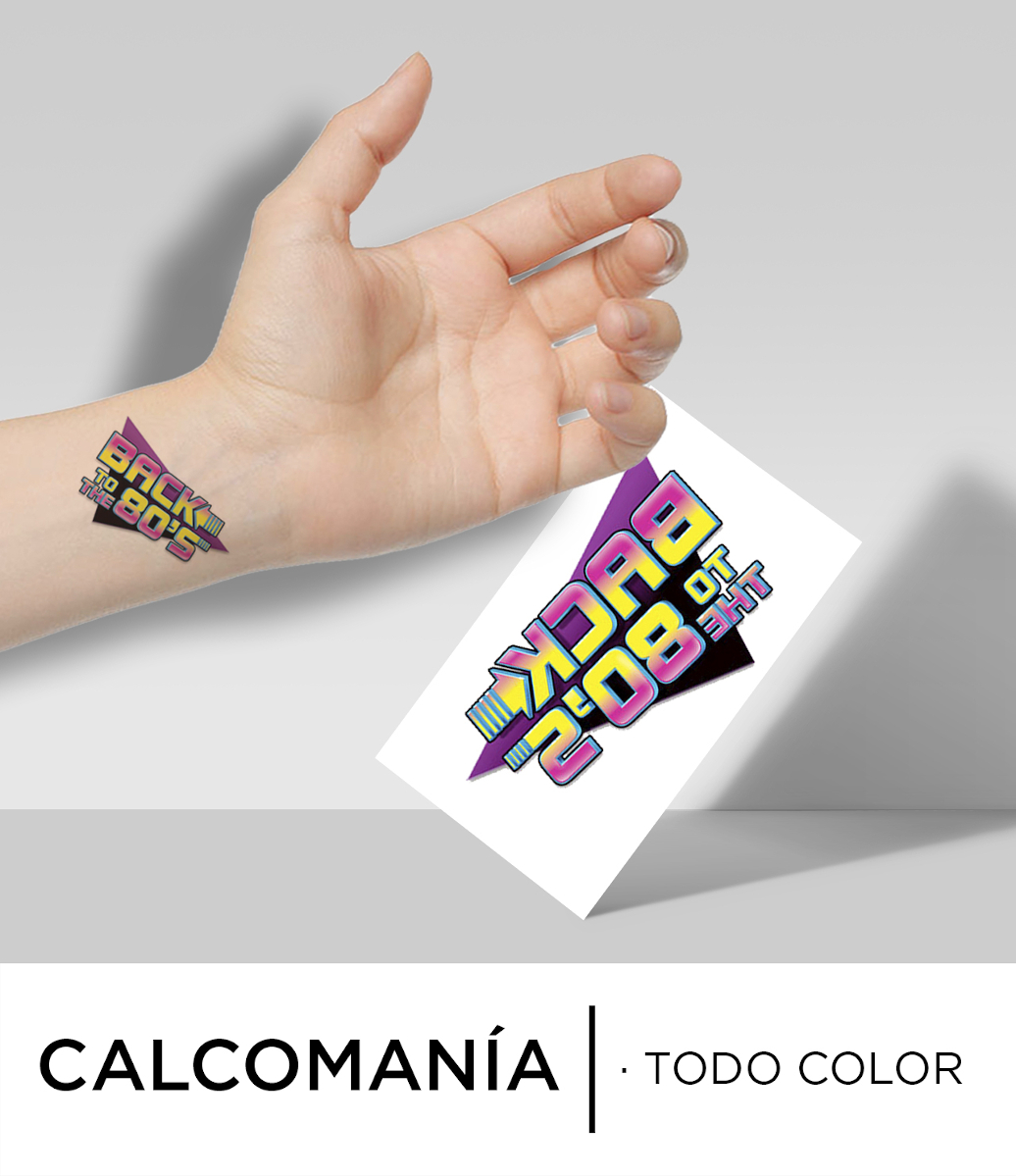 Calcomanías Personalizadas a todo color