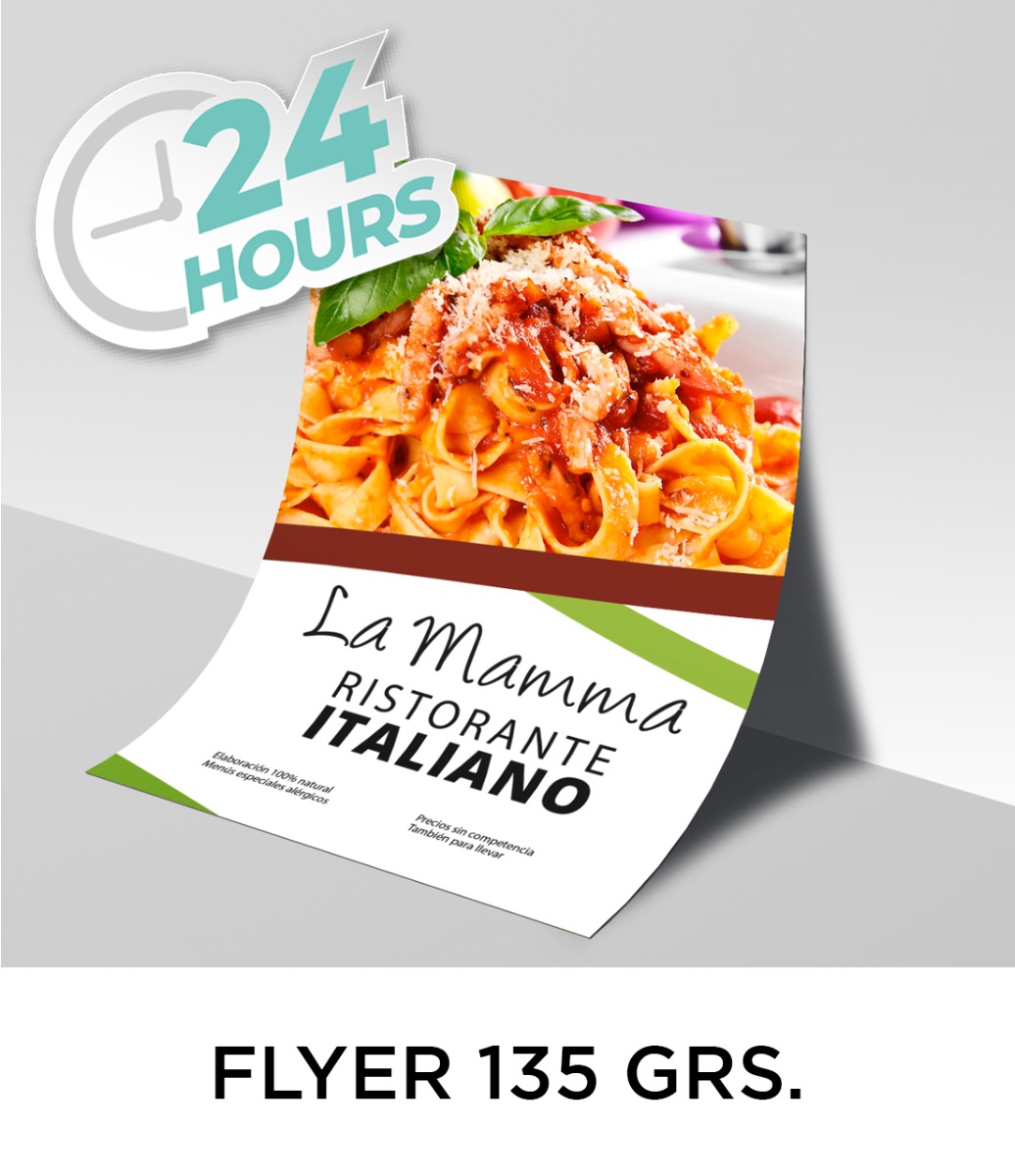 Flyers 24 horas