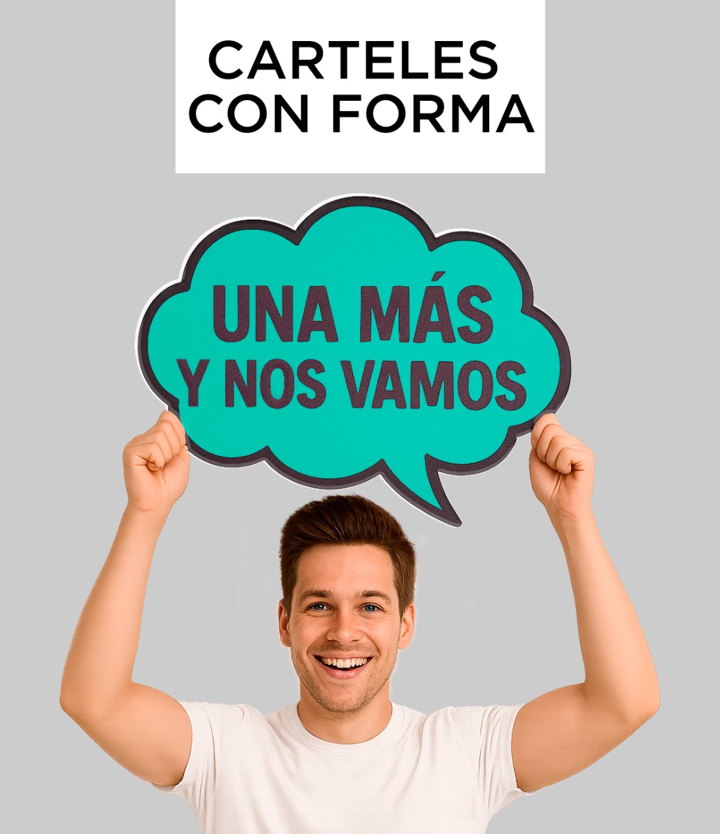 CARTEL CORTE PERSONALIZADO 5 MM