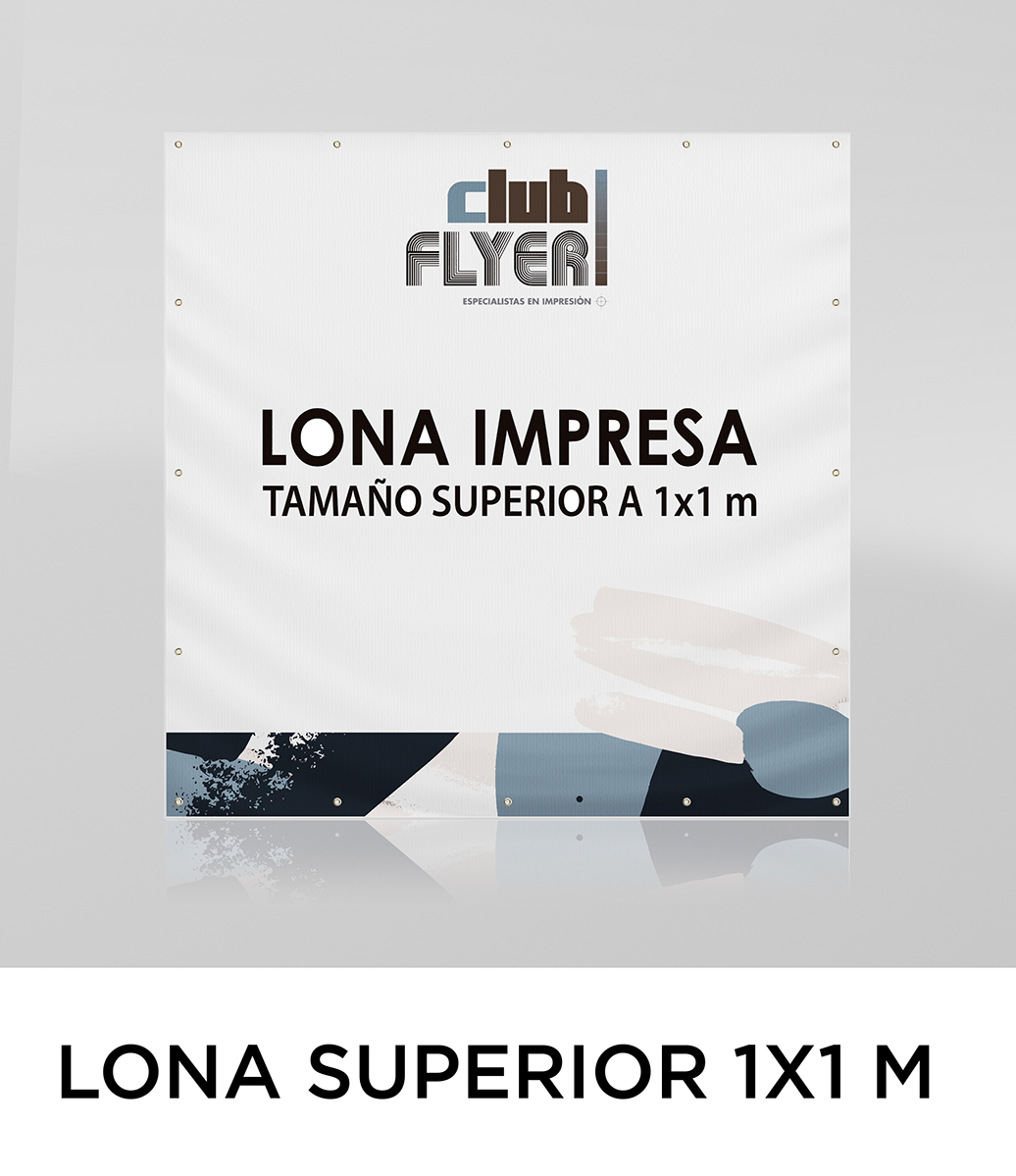 Lona superior 100 x 100 cm