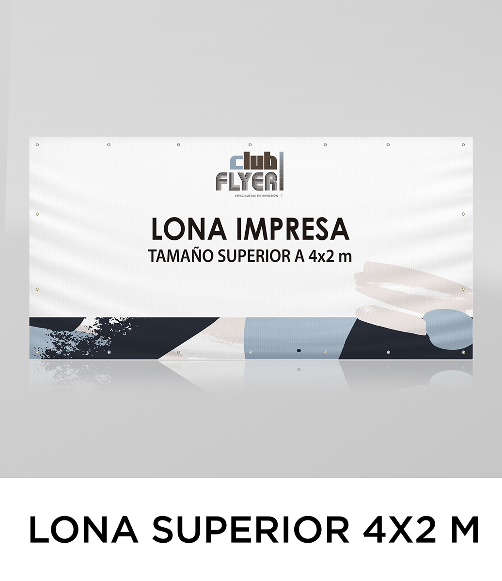 Lona superior 400 x 200 cm