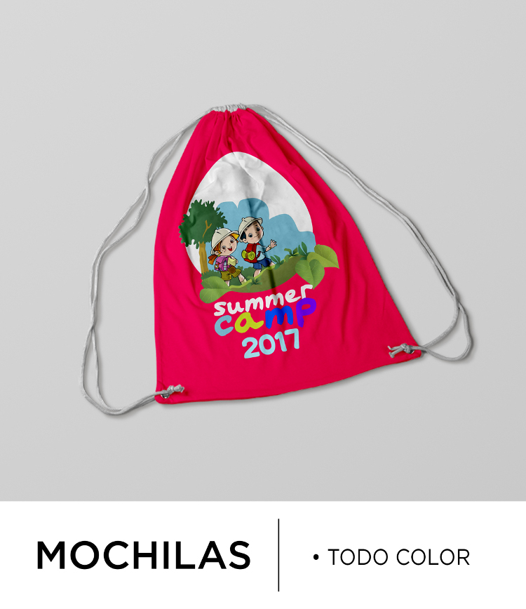 Mochilas a todo color