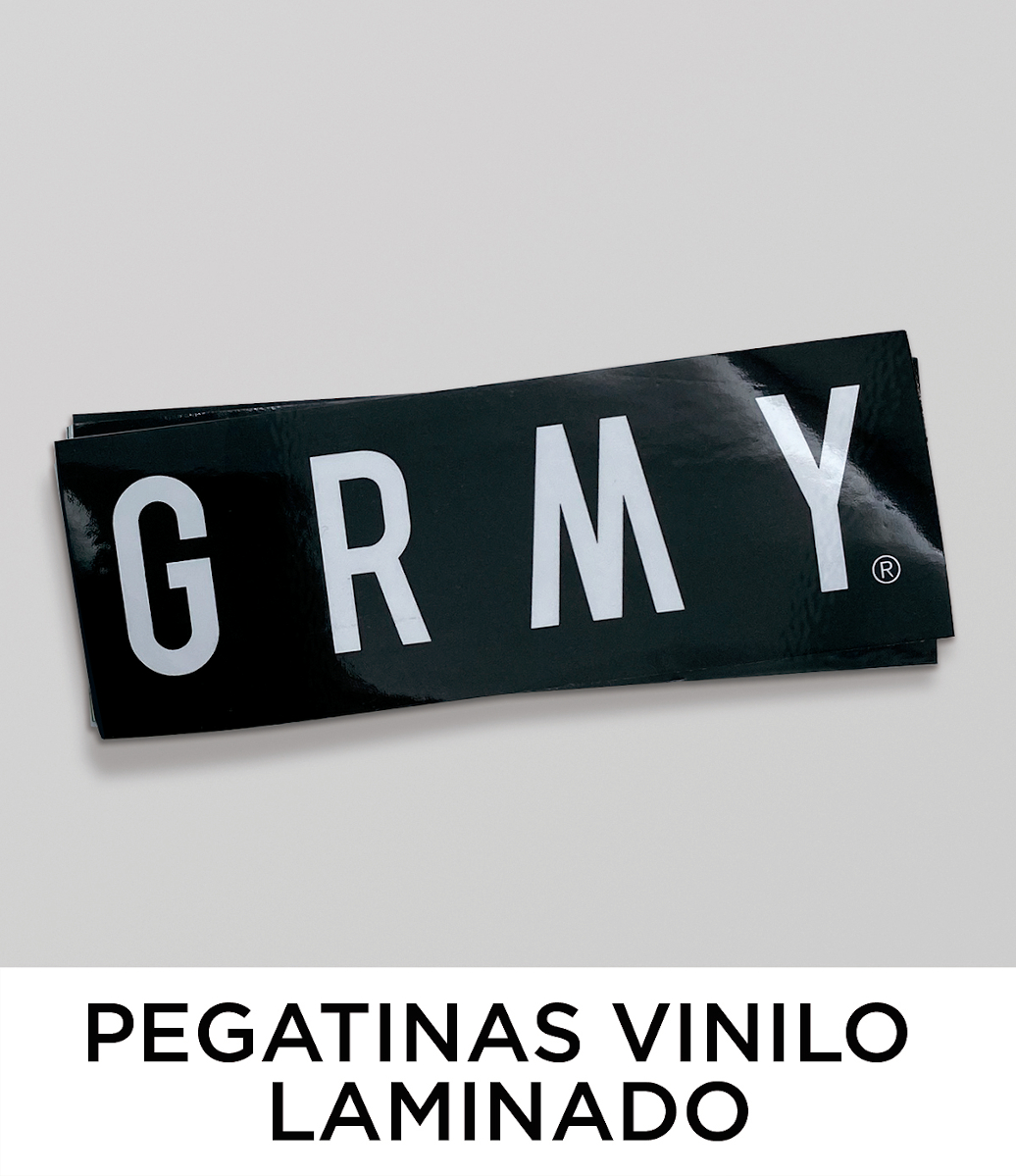 Pegatinas de Vinilo Laminado Corte Recto