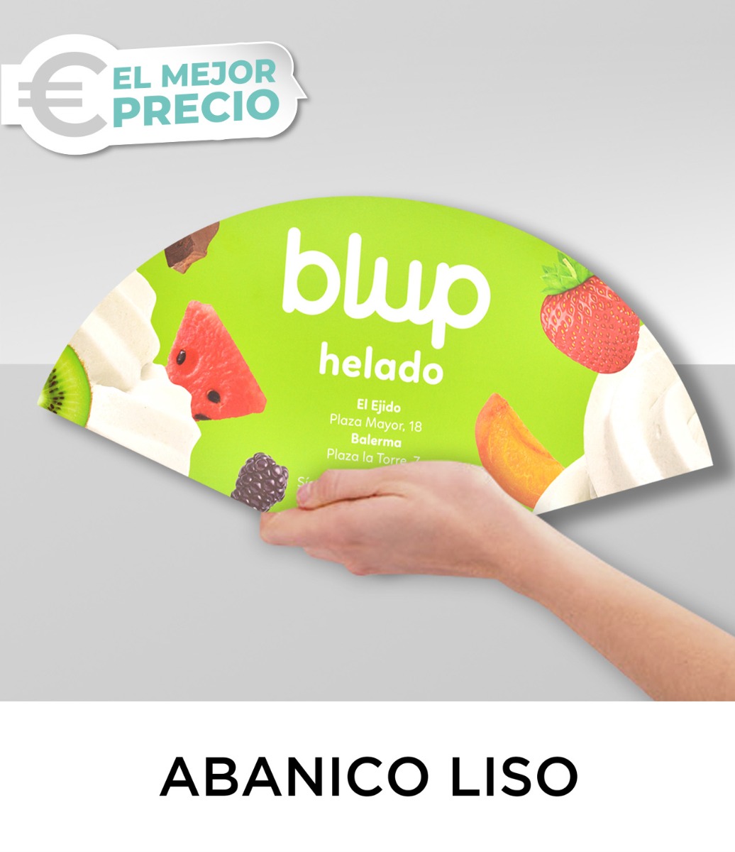 Abanicos Personalizados Liso