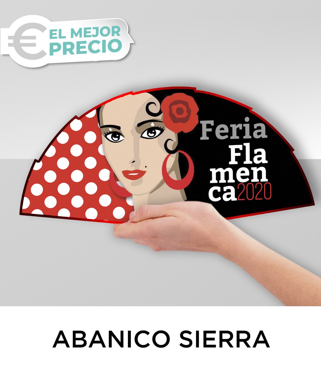 Abanicos de papel baratos Sierra 