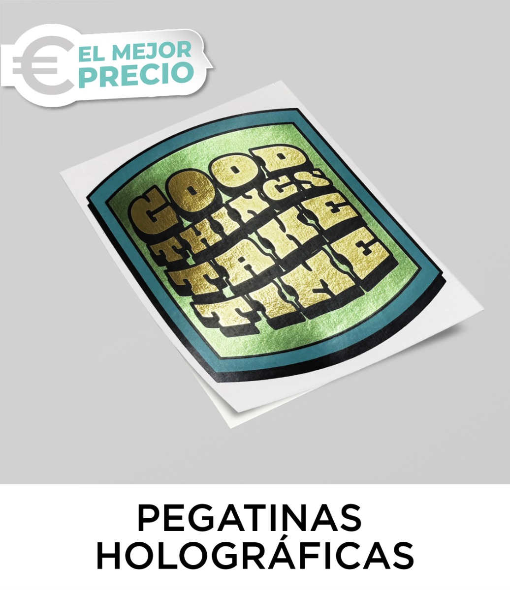 PEGATINAS HOLOGRÁFICAS