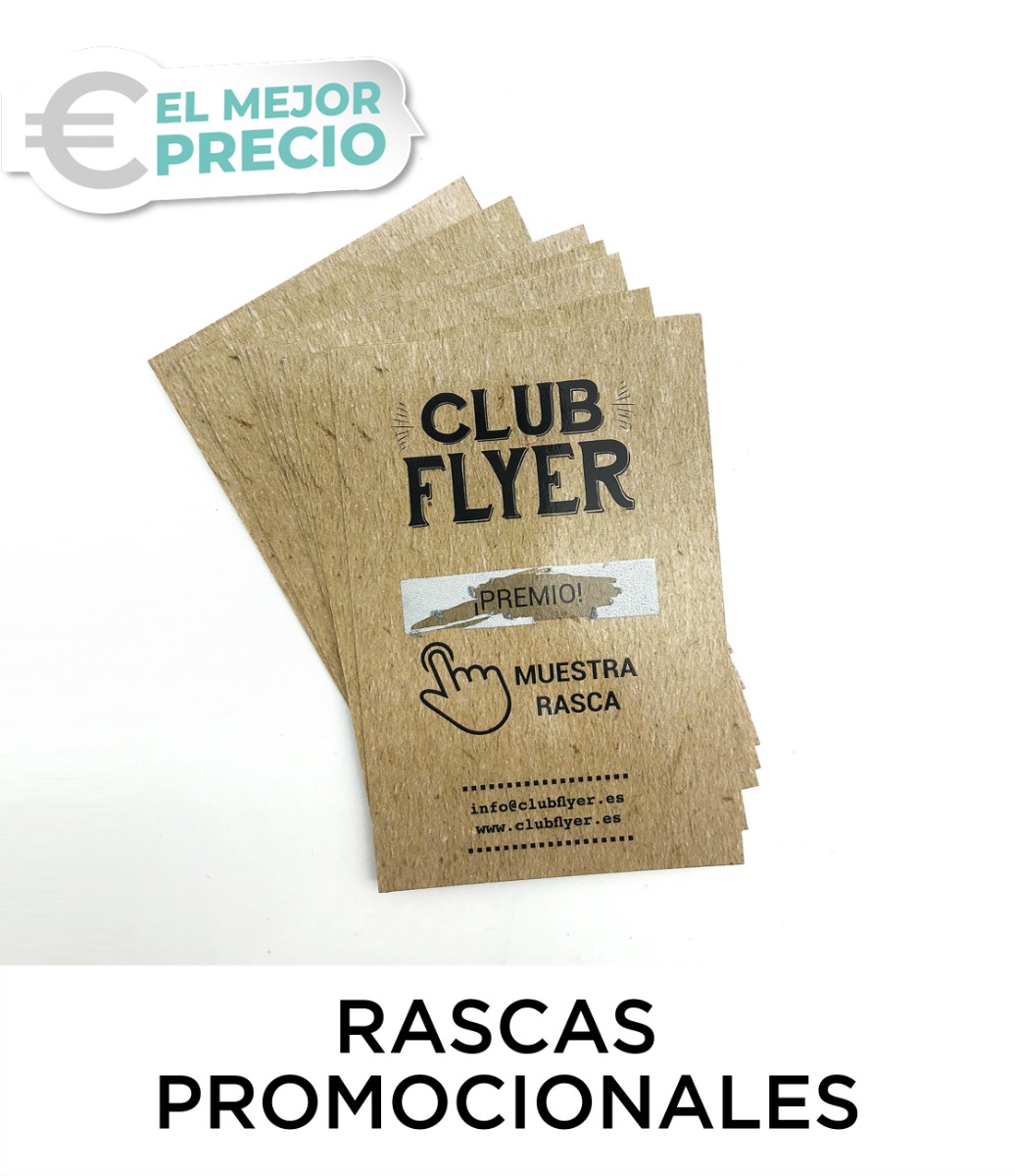 Rascas Promocionales mejor precio 