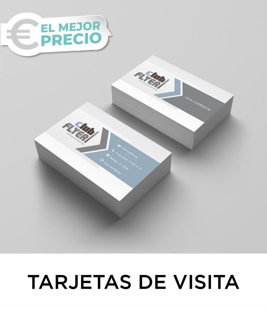 TARJETAS DE VISITA ECONÓMICAS