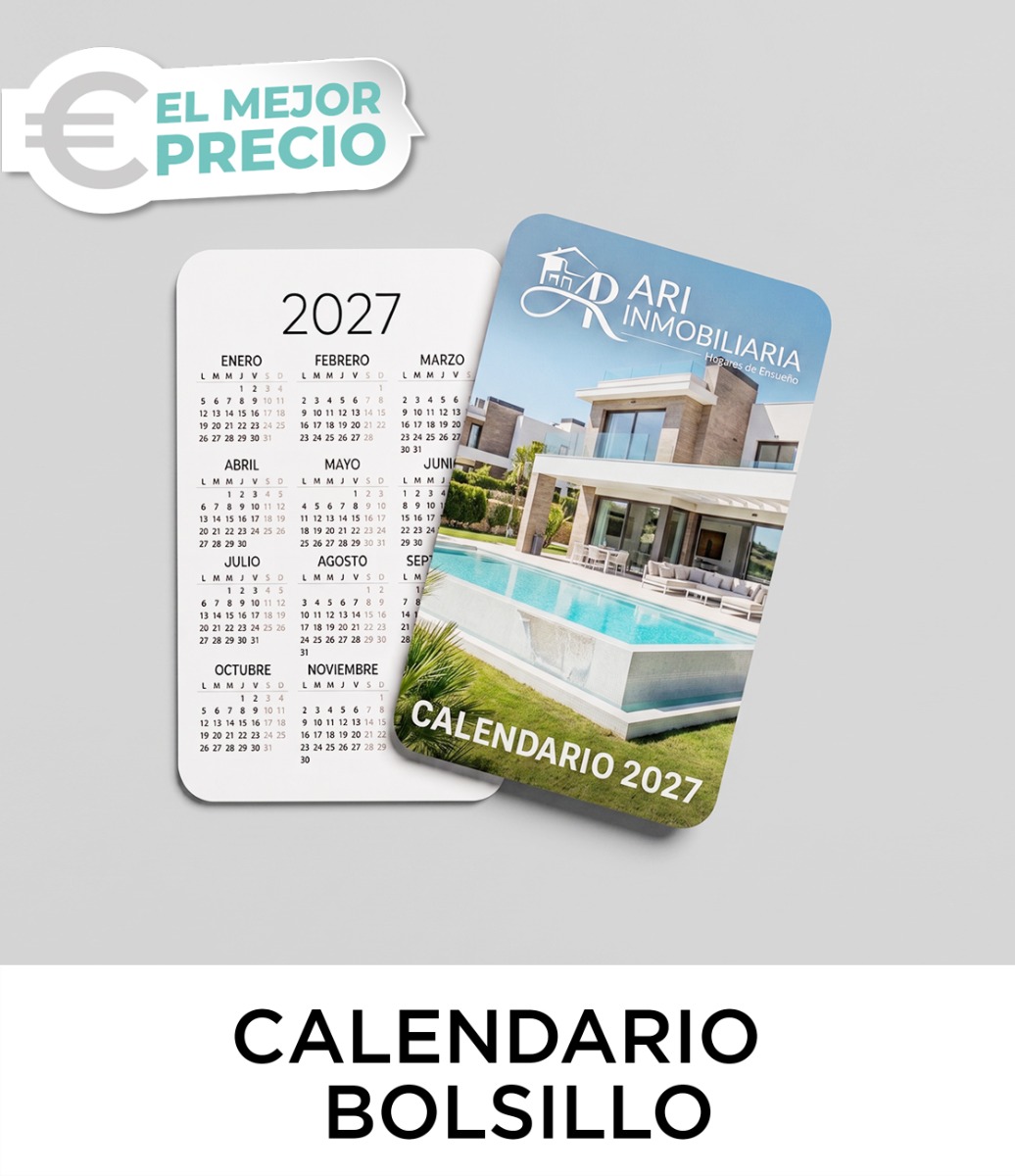 CALENDARIO DE BOLSILLO AL MEJOR PRECIO