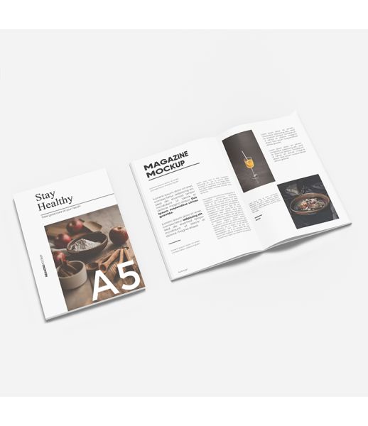 Revistas Grapadas en DIN A5