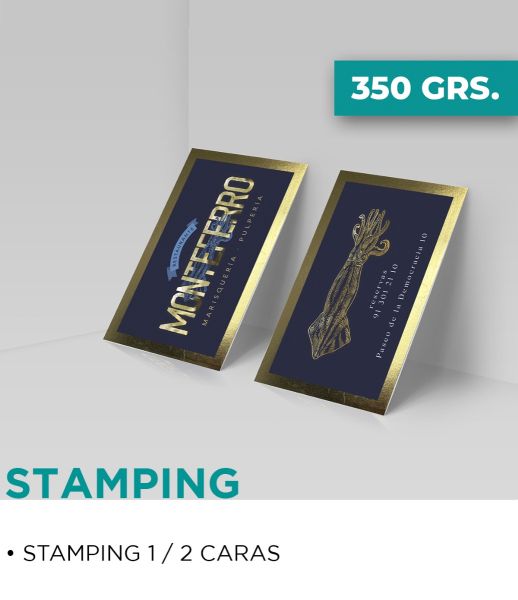 Tarjetas Stamping