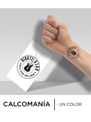 Calcomanías Personalizadas a un color