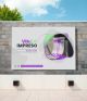 Vinilo impreso de 1 m² a 3 m²
