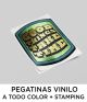 Pegatinas de vinilo a todo color con Stamping