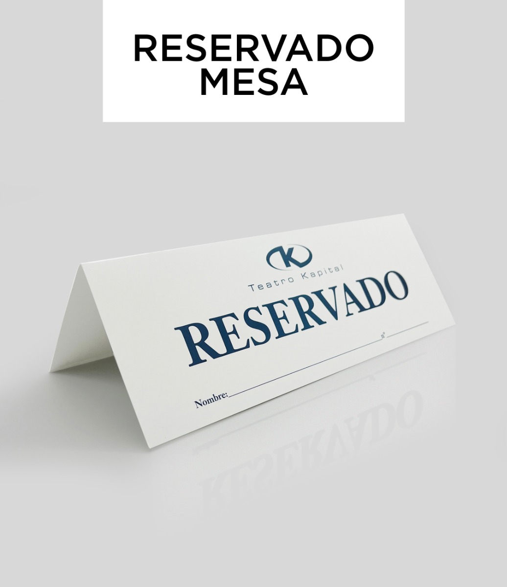 Reservado de mesa