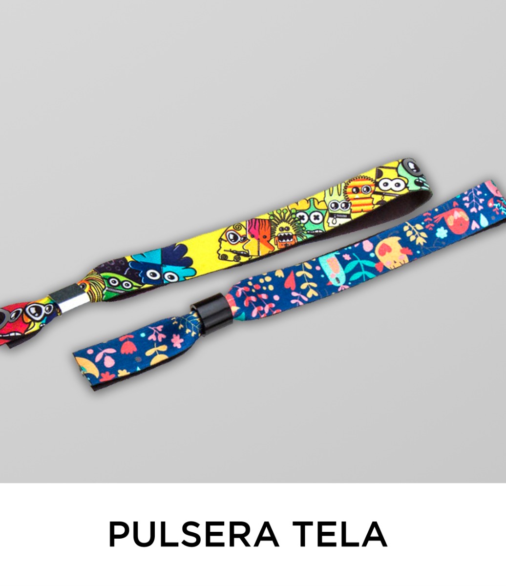 Pulseras Tela