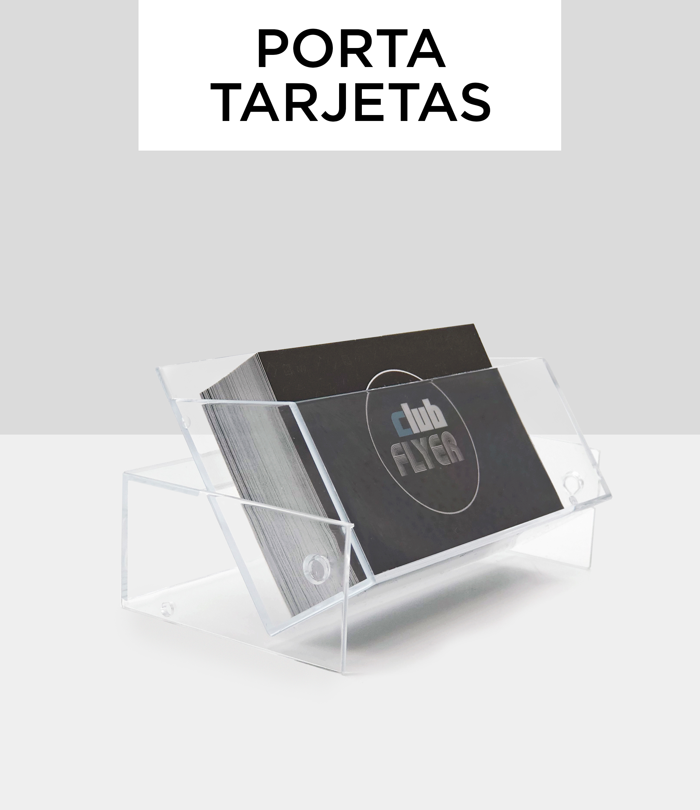 Porta tarjeta de visita