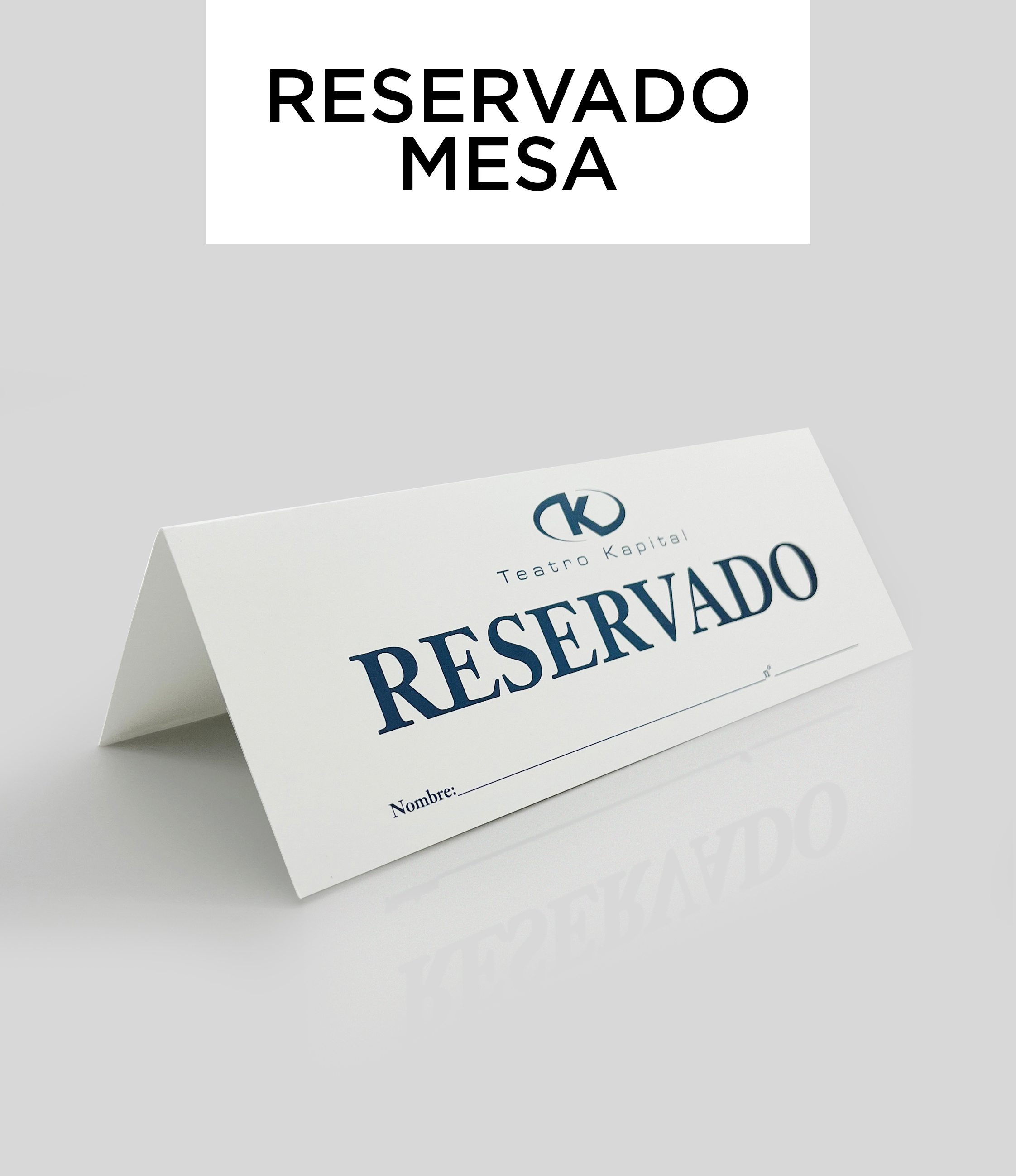 Reservado Mesa