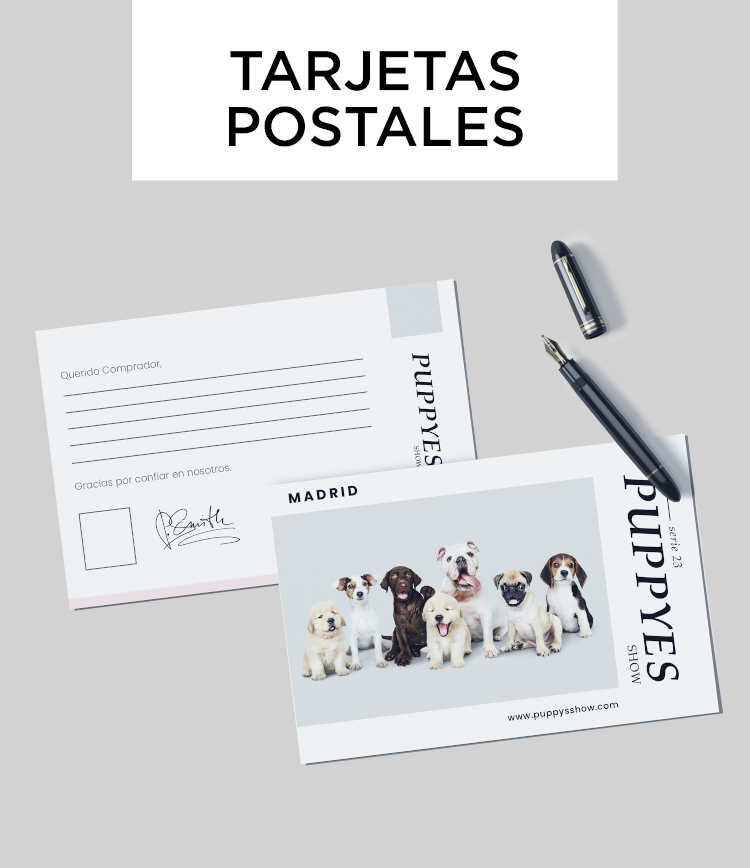Tarjetas Postales