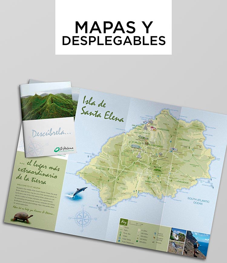 Mapas y Desplegables