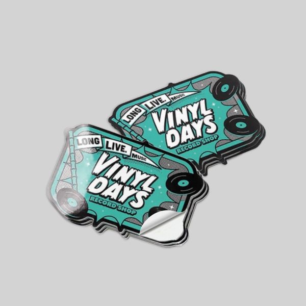 Pegatinas con corte personalizado