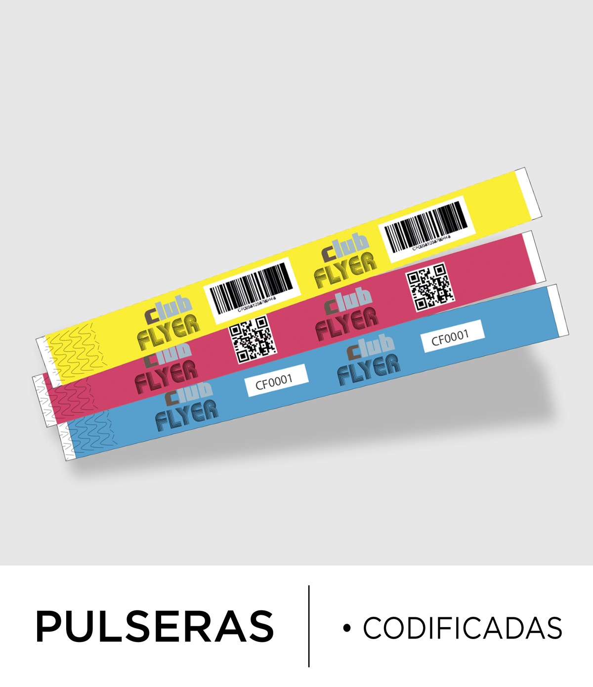 100 Pulseras De Papel Personalizadas - Impermeables, Con Texto O Logo, Para Eventos Y Fiestas